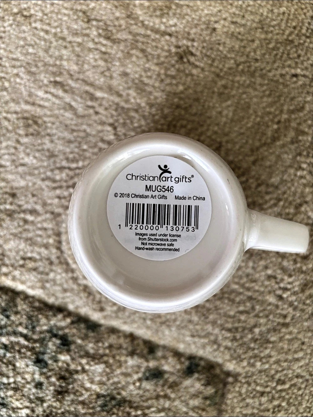 NWT Faith Hope Love Floral Mug - Picture 7 of 7